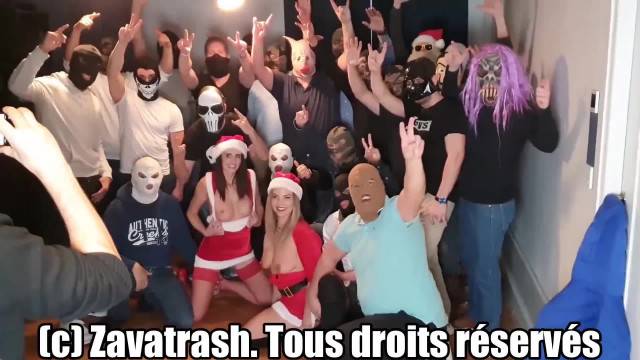 Les Fell'Actrices de Noël, elles vont encore bouffer du foutre ! @AvaMoorex