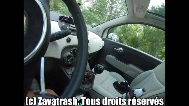 REALITY PORN | Une libertine ultra cochonne se balade au bord du Rhône