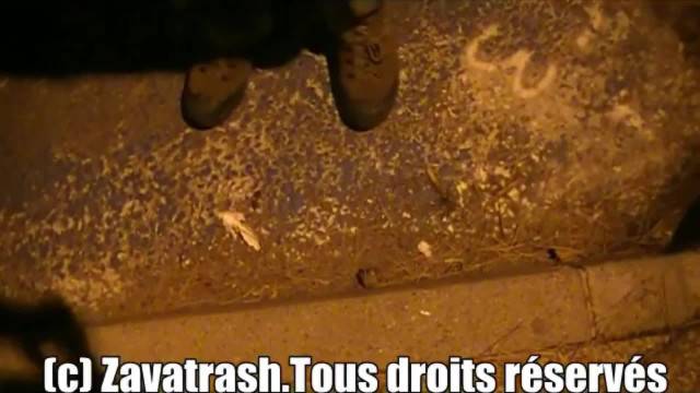 REALITY PORN - Cette MEUF suce un inconnu dans les chiottes d'une AIRE DE REPOS.